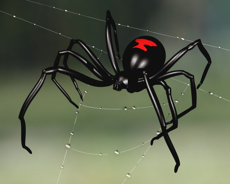 Black Widow Extermination in Rockwall, TX