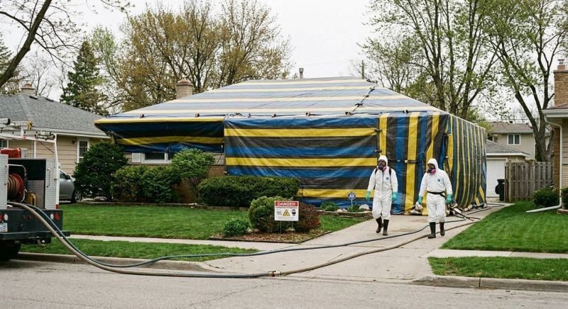 Tent Fumigation in Davis County, UT