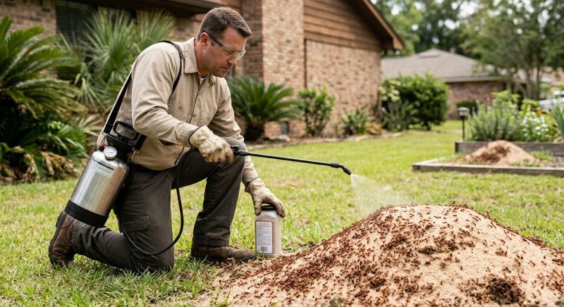 Red Ant Extermination in Frisco, TX