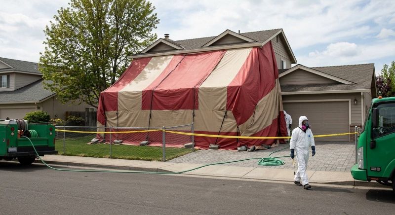 Tent Fumigation in West Palm Beach, FL